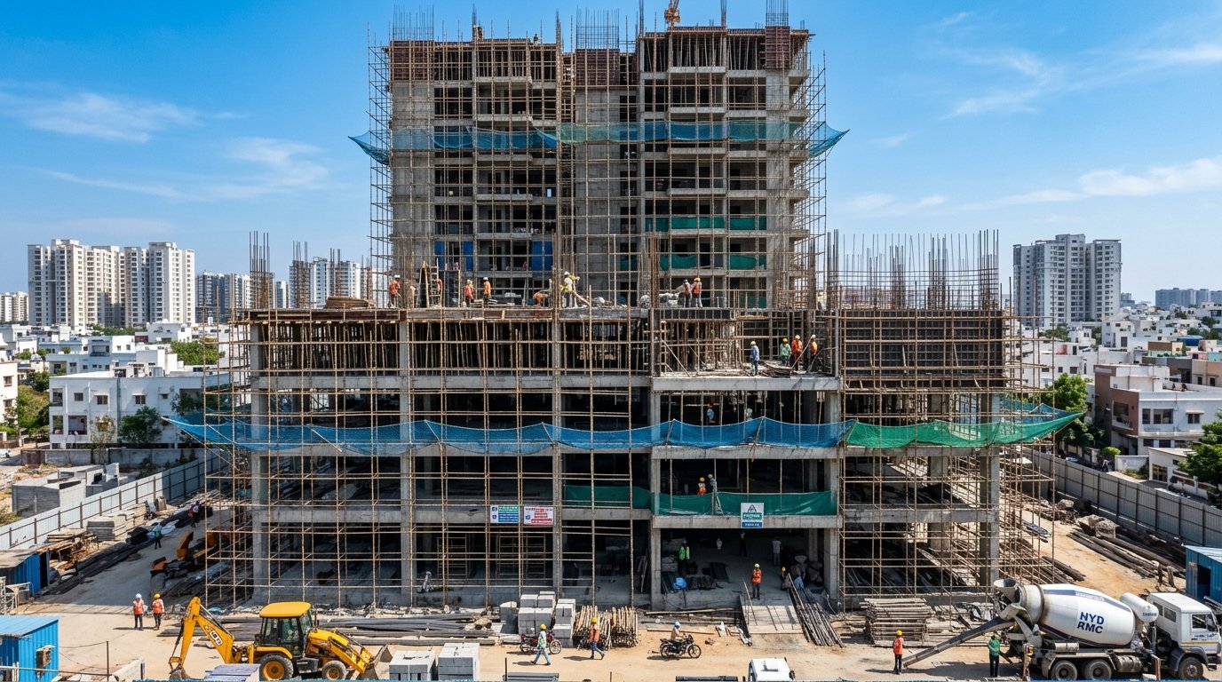 Satish Civil Contractor Hyderabad construction project
